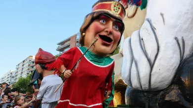 Cabezudos Fiests Del Pilar
