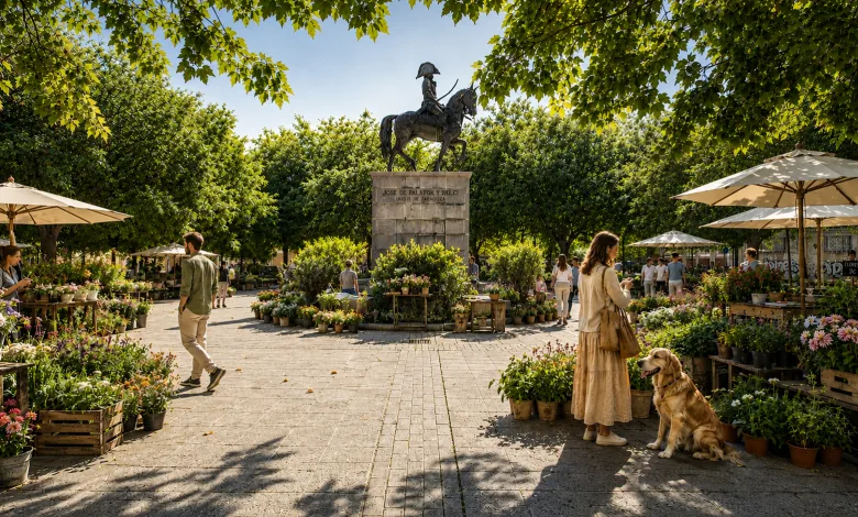 Mercado Flores Y Mascotas Plaza Forqué Mercado De Flores Y Mascotas De Zaragoza Así Será Zaragozala   Qué Hacer En Zaragoza