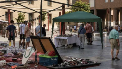 Mercadillo Plaza San Bruno Zaragoza El Mercadillo Dominical De Zaragoza Que No Cierra En Agosto Zaragozala Qué Hacer En Zaragoza