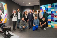 Presentación De La Exposición El Arte Que No Pidió Permiso En Zaragoza Con Organizadores Y Artistas Participantes