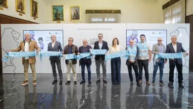 Presentación Del Partido De Aspanoa 2026 En El Ayuntamiento De Zaragoza