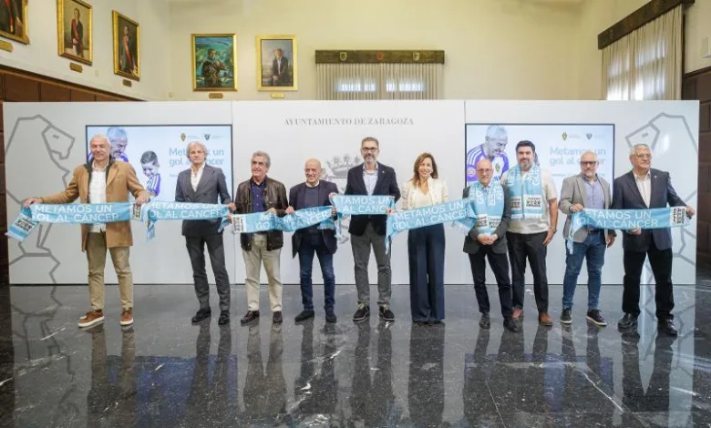 Presentación Del Partido De Aspanoa 2026 En El Ayuntamiento De Zaragoza